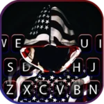 Logo of American Flag Hoodie Keyboard android Application 